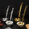 Stainless Steel Kitchen Organizer Set  Vertical Spoon  Bowl Holder with Strainer Cooking Utensil Stand for Home and Restaurant Use