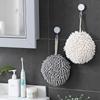 Hand Towel Ball Hanging Hand Towel Kitchen Thickened Absorbent Quick Dry Bathroom Cute Wipes With This Innovative Bathroom Decorative Towel
