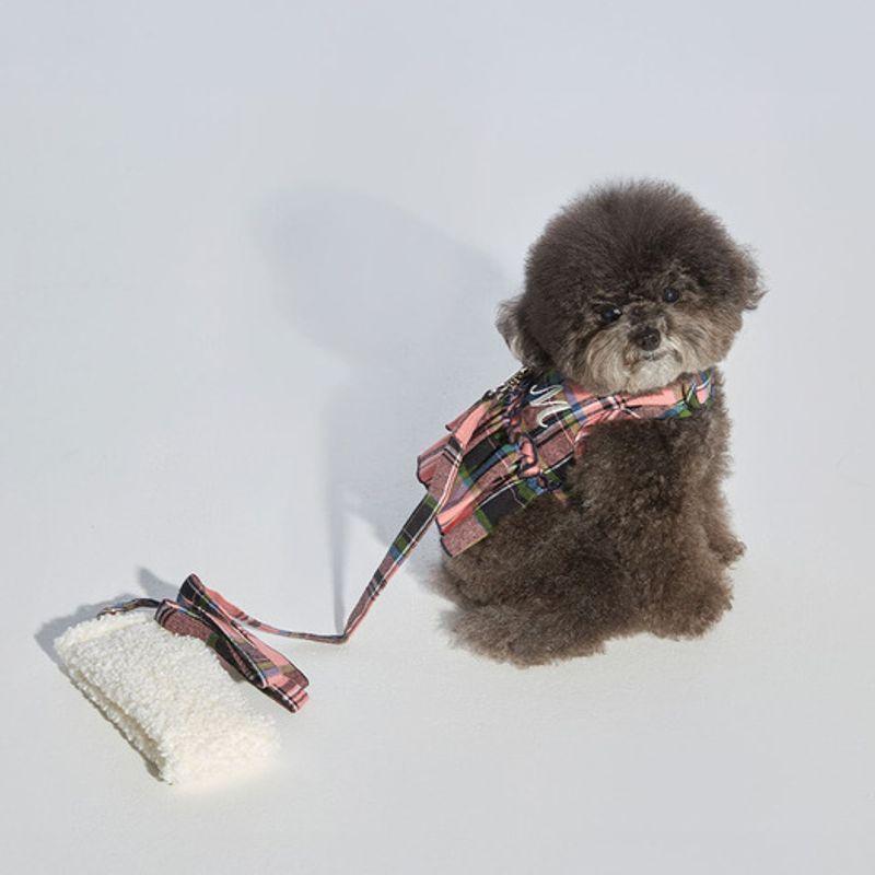 MIMINKO M Logo Check Frill Harness [DP3XP4320]