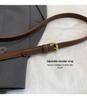 2026 Women's Korean Style Fashion Leather Bucket Bag - Versatile Single Shoulder Crossbody Handbag