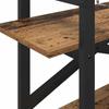 Vintage Wood Bookshelf 100 x 33.5 x 64 cm Particleboard