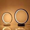 Creative LED Circular Ring Table Lamp Modern Bedside Lamp Home Decor Reading Light  Desk