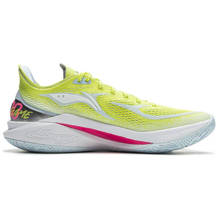 Li Ning Sonic 12 V2 Lightweight Rebound Stability Support Shock Absorption Non-Slip Wear-Resistant Breathable Low-Top Basketball Shoes ABAU089-2