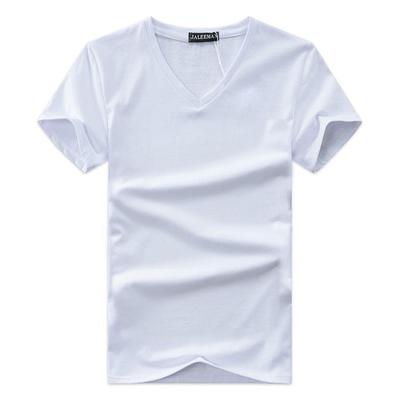 Tide Herren Henley V-Ausschnitt Einfarbig Kurzarm T-Shirt