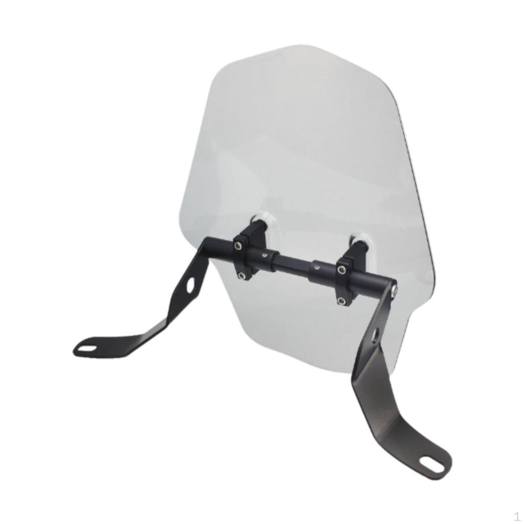 Příslušenství k čelnímu sklu motocyklu Snadná instalace Ochranný Profesionální nastavitelný úhel Robustní