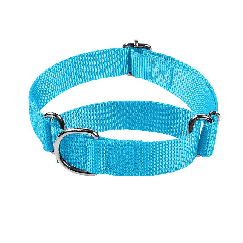 Zgarda robustă din nailon Martingale, reglabilă, moale, pentru cățeluși, pentru câini de talie mică, mari, controlul dresajului previne alunecarea afară