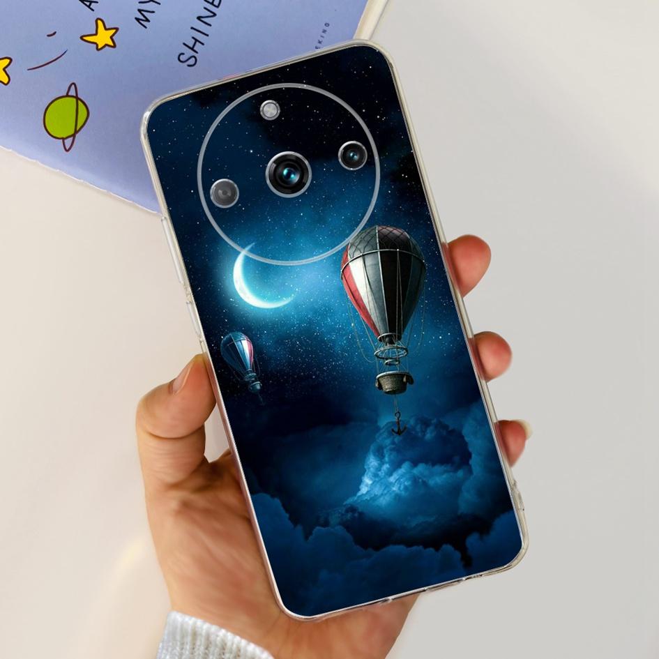 Für Realme 11 Pro 5G Hülle Luxus Traumfänger Transparentes TPU Weiche Rückabdeckung Für Realme 11 Pro Plus Stoßstange Realme11 Pro+ Fundas