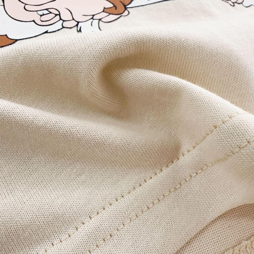 2026 Spring Children's Cartoon Long Sleeve Base Layer Pullover for Toddlers and Young Kids