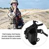 Portable Nylon Shoulder Strap Belt Case Holder Bag Pouch for Walkie Talkie Two Way Radio  Black