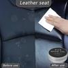 Auto Ledersitz Pflegeöl Reinigungscreme Fleckenentfernung Aufgearbeitete Ledersofa Reinigungscreme Auto Innenraum Politur 100g