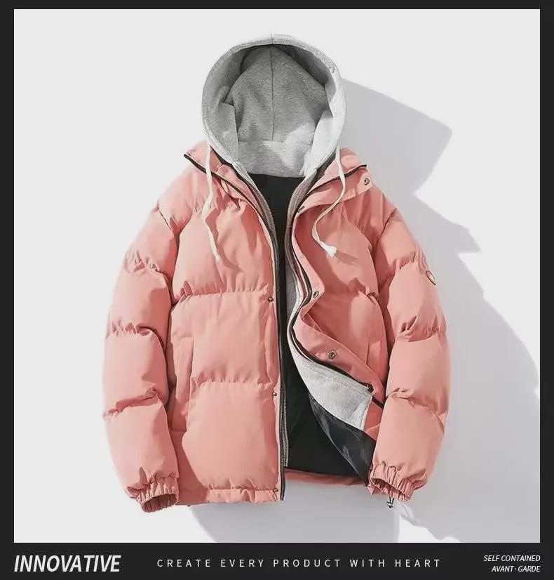 2022 Men's Winter Fashion: New Stand Collar Cotton Jacket - Thick, Cozy, and Stylish for Couples