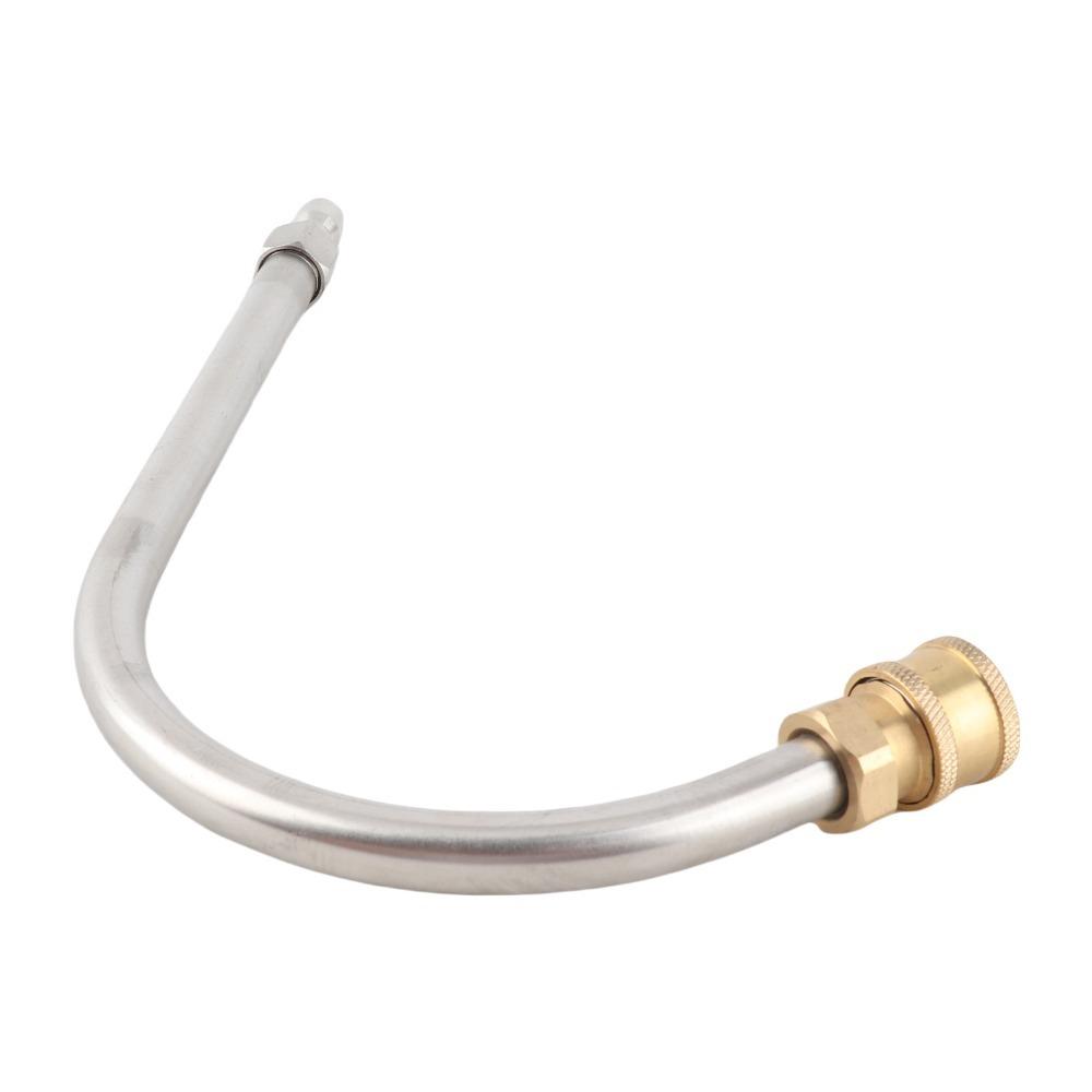

5000psi Pressure Washer Extension Wand with 5 Nozzles Pressure Washer Curved Rod Patio Washing U Shaped Wand Only