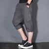Ummer Pure Cotton Cargo Shorts Men Casual Multi Pocket Capri Pants Workwear Hot Breeches Stretch Waist Shorts Shorts
