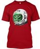 Astronaut Rymdkatt Grönskärmsversion T-shirt Tillverkad i USA Storlek S till 5XL