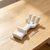 Creative Hand Shaped Laptop Lid Holder Notebook Screen Support Bracket Portable Cooling Elevation Accessory For Office Use