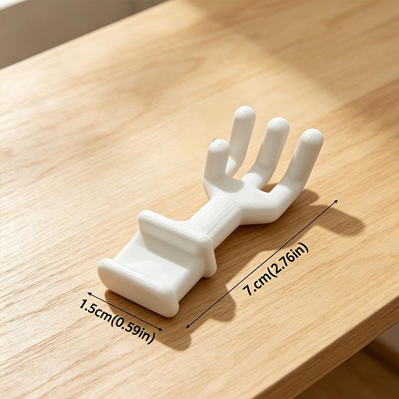 Creative Hand Shaped Laptop Lid Holder Notebook Screen Support Bracket Portable Cooling Elevation Accessory For Office Use