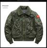 Herren Winter Fliegerjacke - Dicker Samt, Retro Revers, Taktischer Baseball Stil