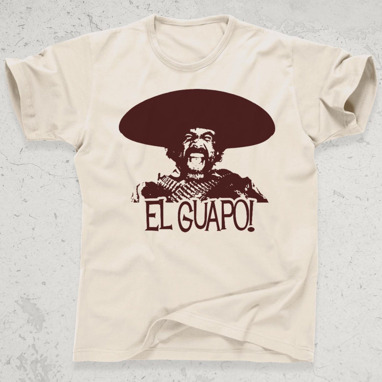 El Guapo Shirt Sombrero Villain Tee, Taco Tuesday Funny Shirt, Retro Comedy Inspired T-Shirt, Cinco De Mayo Graphic Tee S