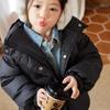 LUSON Baby Girls' 3-Proof Mid-length Down Coat