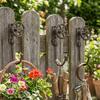 Iron Wall Hanging Hook Rustic Coat Hanger Retro Key Organizer  Courtyards