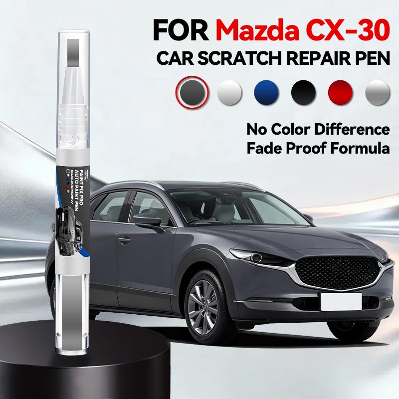 Για Mazda CX30 2019-2025 DM Στυλό Επιδιόρθωσης Βαφής Touch Up Αφαιρετικό Γρατζουνιών DIY Αξεσουάρ Αυτοκινήτου Μαύρο Λευκό Ασημί Μπλε Καφέ Γκρι