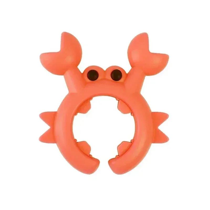 Multi-function Silicone Spatula Storage Rack Spatula Holder Small Crab Anti Scalding Overflow Pot Clip Spoon Holder Kitchen Tool