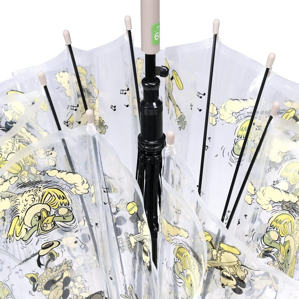 Skater Long Vinyl Adult Disney Mickey (skater) Umbrella, Umbrella, Size, Mouse, 60cm, UBV4-A