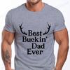 Mens Street T Shirt Best Dad Ever for Amazing Dad Funny Fathers Day Tees Summer Classic Men's T-shirt Street Oversized Clothing