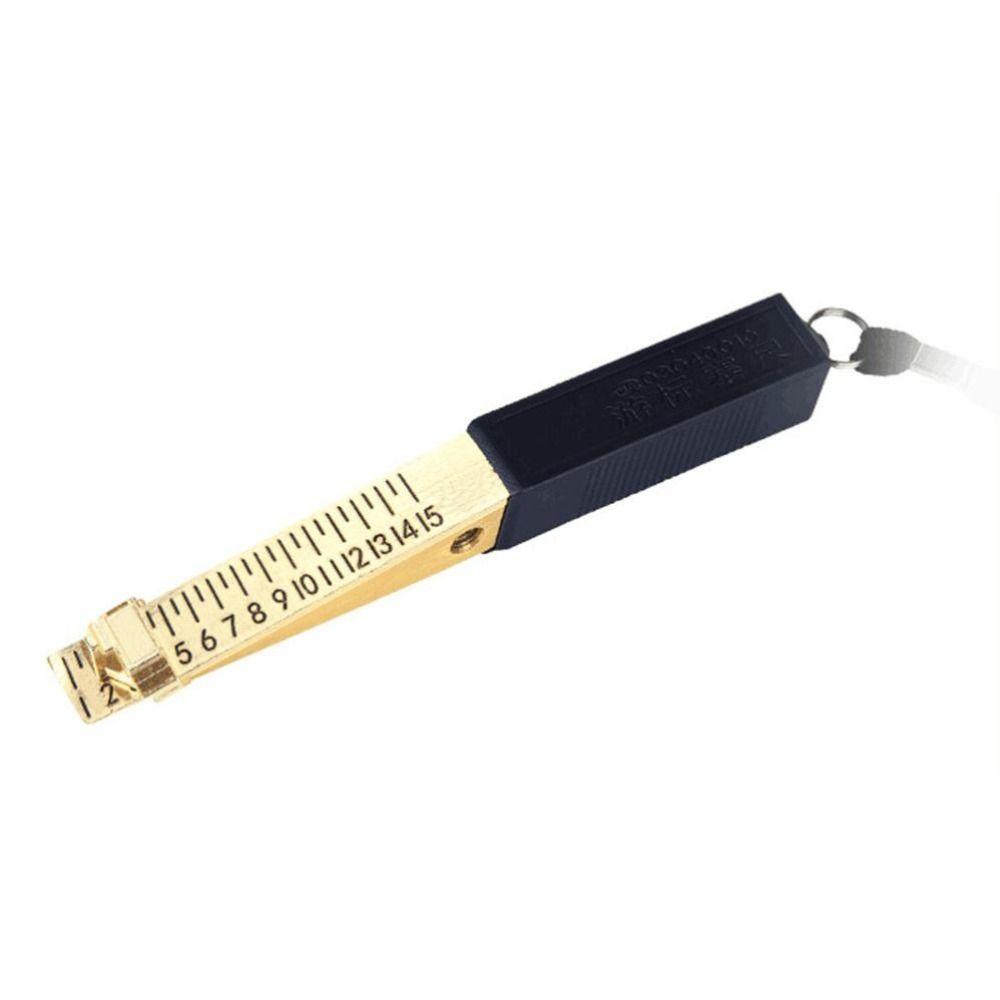 Gauge Thickness Gauge Engineering Ruler Wedge Shaped Vernier Gap Gauge Feeler Gauge Wedge Feeler