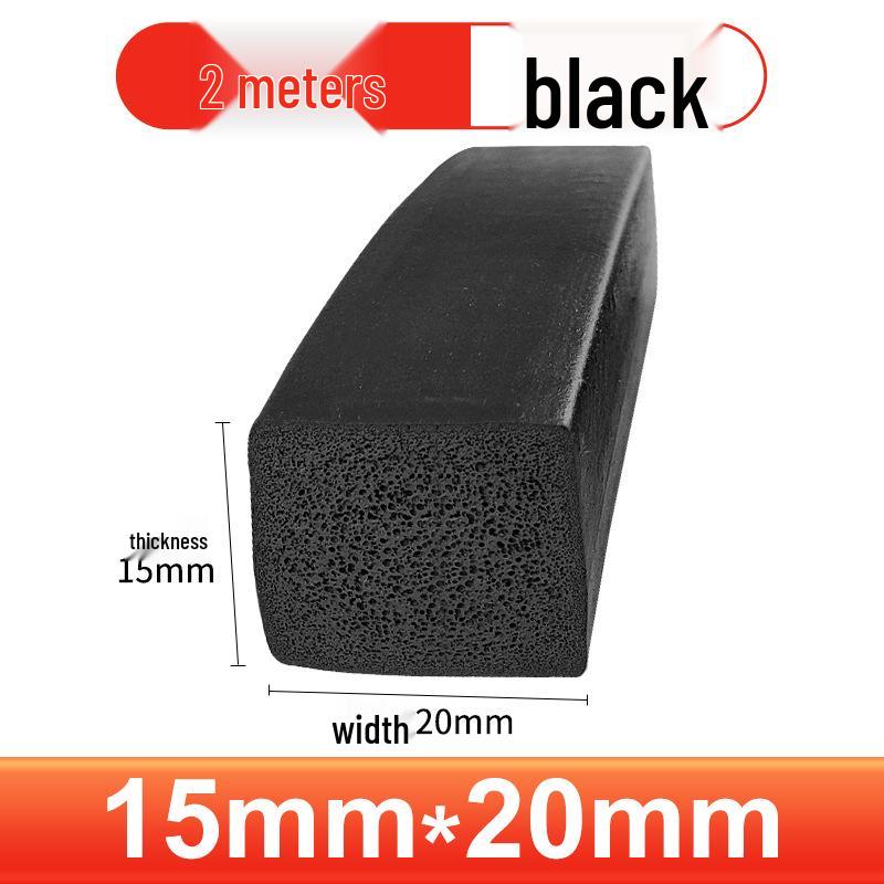 Striscia Sigillante in Schiuma di Gomma EPDM: Durevole, Resistente all'Usura per Scatole Elettriche e Porte di Armadi