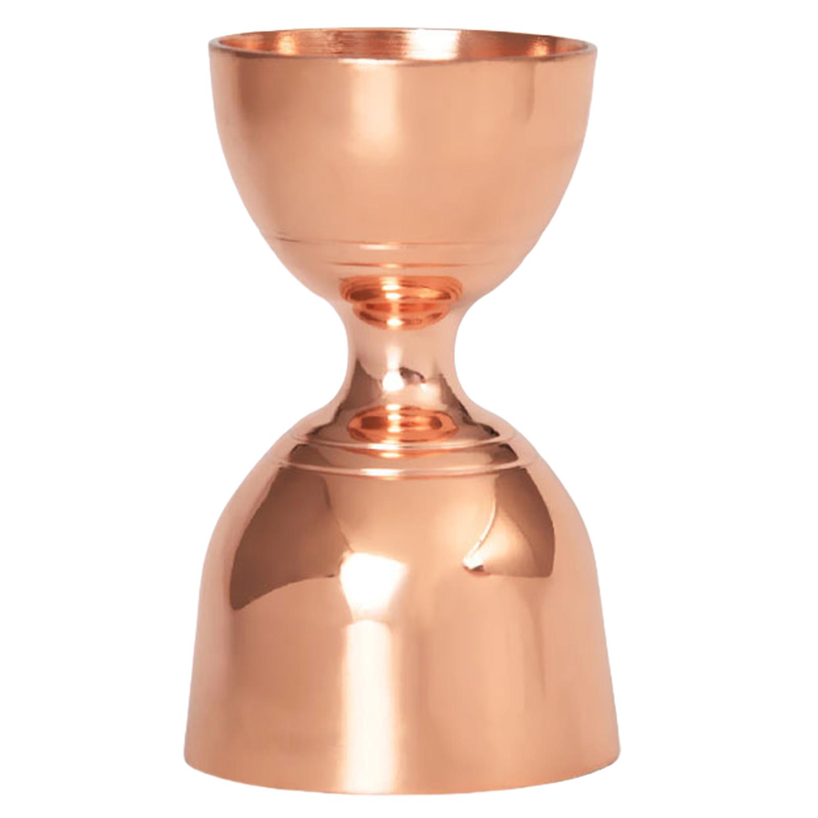 

Джиггер для коктейлей из нержавеющей стали для точного смешивания спиртных напитков, мерный стакан, практичный инструмент бармена, кухонные принадлежности розового золота