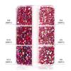Ss4-Ss12 Boxed Nail Art, Flat Bottom Rhinestone Diy Nail Art Diamond Nail Decorative Accessories 1728 Pcs