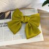 Bow hairpin ribbon hair accessories Korean temperament hair girl top clip headdress.