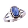 Natural Kyanite Gemstone Handmade 925 Solid Sterling Silver Ring Size 8 B4o64