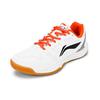 New LiNing Feather Abrasion Resistant Low Top Badminton Shoes Unisex White Black AYTT023-3