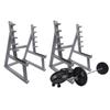 Lustiger Langhantel-Design-Squat-Rack-Stiftständer-Halter, kreative Geschenke für Fitness-Gewichtheber-Enthusiasten, Büro-Schreibtisch-Ornament-Dekor