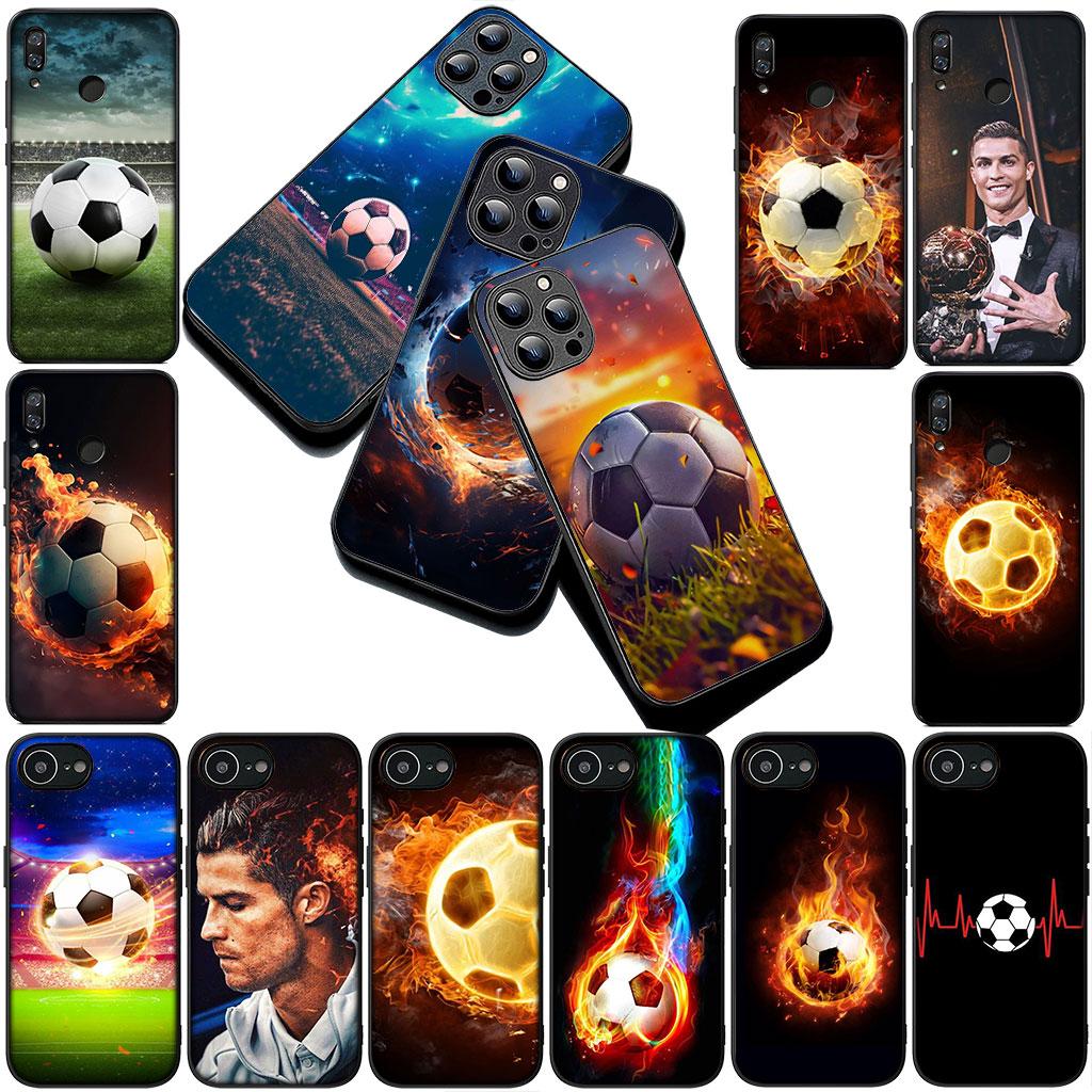 Phone Cover for Apple iPhone 17 Air 12 13 Pro Max Mini ProMax 7 + 8 Plus 7+ 8+ Soft Silicone Case Soccer NO 7 Football No7