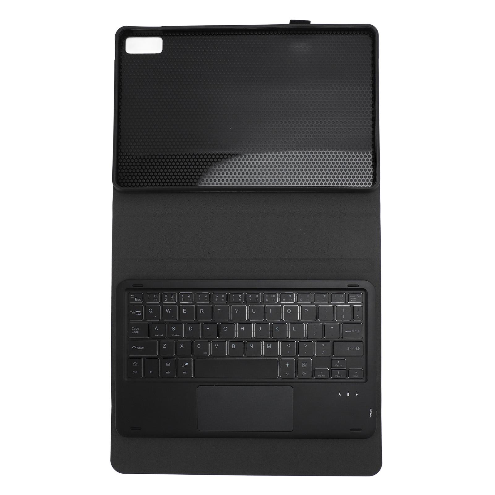 

Чехол для планшета и клавиатуры, защитный чехол из ТПУ-кожи, 7 цветов, подсветка, съемный Bluetooth