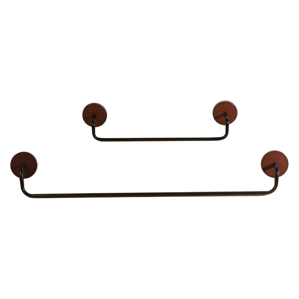 Anti-Rust Bathroom Towel Hanger Modern Style Single Bar Storage Holder  Bathroom Storage