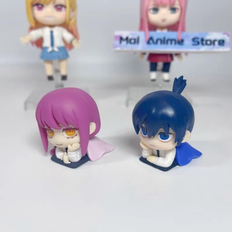 Człowiek Piła Figurka Power Anime Denji Aki Statua Makima Śpiąca Figurka Akcji Rzeźba Ornament Dekoracja Akcesoria Stołowe