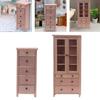 1/10 1/12 Scale Miniature Cabinet Home Living Room Simulation Furniture Toys Style A