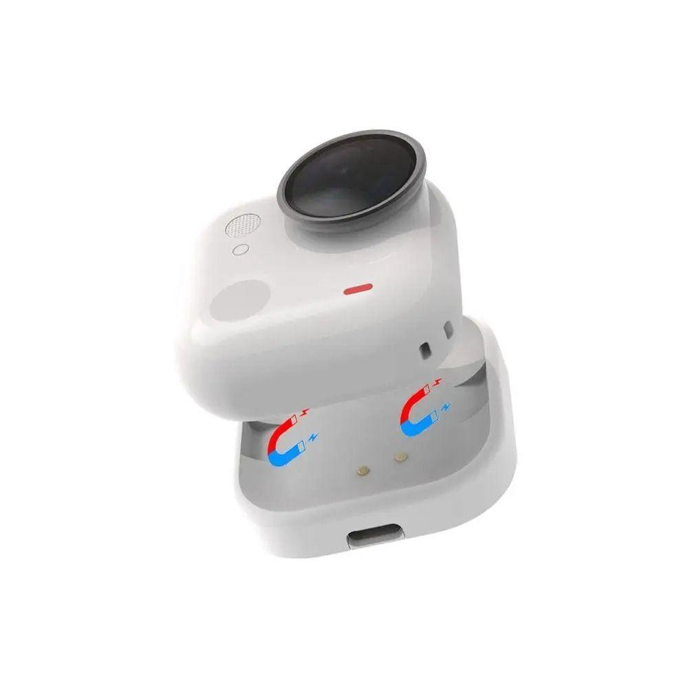 Szybko ładujący Statyw do Kamery Kompaktowa Profesjonalna Ładowarka do Aparatu Lekki Magnetyczny Uchwyt Ładujący do Insta360 Go Ultra