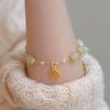 Fashion Exquisite Imitation Crystal Bracelet For Women Fu Character Lucky Blessing Bracelet Auspicious Jewelry Gifts