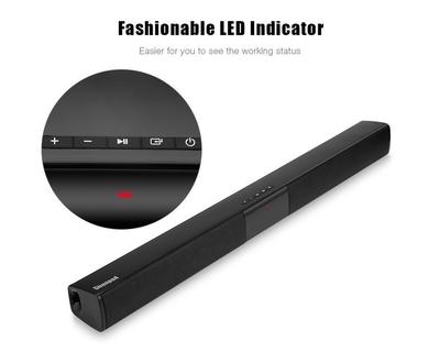 40W Wireless Bluetooth Soundbar Speaker Home Party Soundbar TV Home Theater Subwoofer with RCA Line