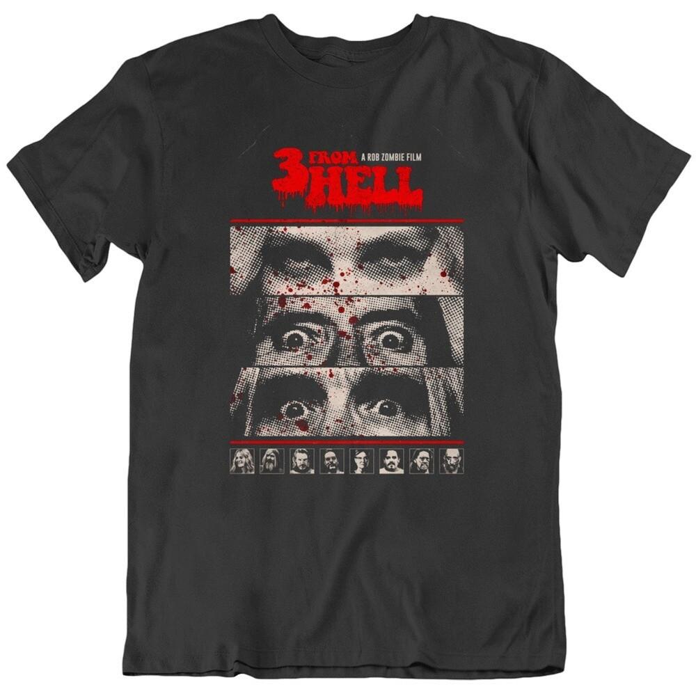 

Cult Classic Horror 3 From Hell Movie Poster T Shirt XL