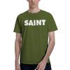 2024Ss SAINT MICHAEL 100 Cotton Casual Breathable Confortable Tops Mens Designer Clothes Mens Gifts