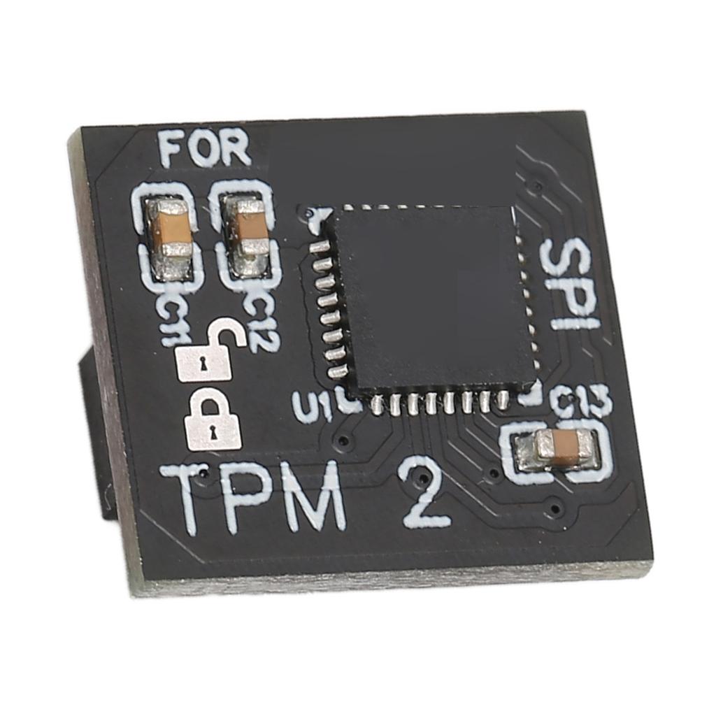 TPM 2.0 Module for MSI 12Pin SPI TPM2.0 Safe Stable Performance Durable 12 Pin SPI Module for Win 11