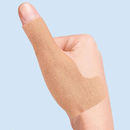 10 Pcs Thumb Support Tape Self Adhesive Elastic Thumb Pain Relieving Patch Stretchy Athletic Tape for Sport Housework Joint Support