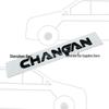 Compatible with CHANGAN car logos for CS75/CS35 models: English lettering trunk emblem stickers.