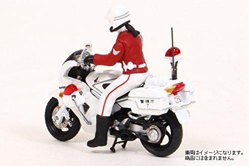 Hiko Seven RAI'S Maßstab 1/43 Polizeibeamtenfigur, Motorrad zur Verkehrsüberwachung, Beamtin (2er-Set), Abgeschlossen